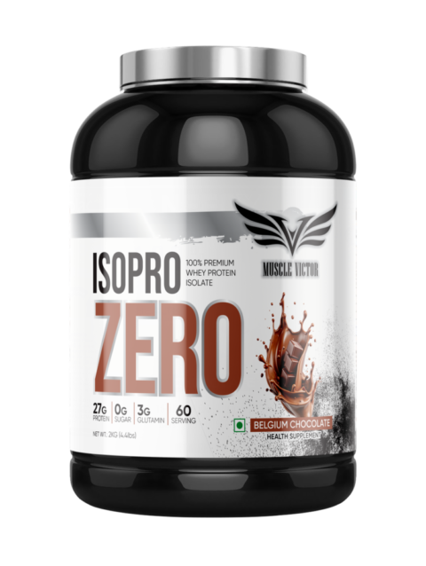 Isopro Zero Whey Protein Belgium Chocolate 2kg