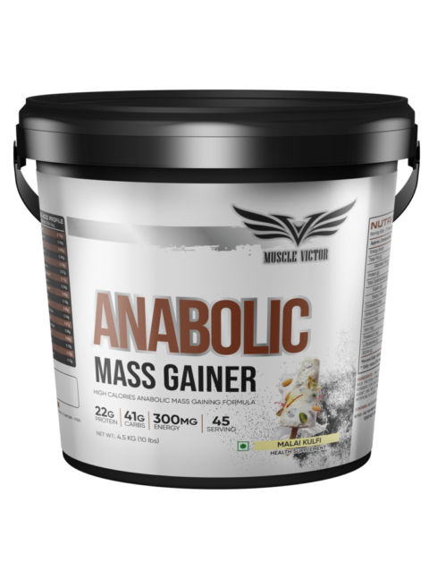 Anabolic Mass Gainer, Malai Kulfi 4.5kg (Round)