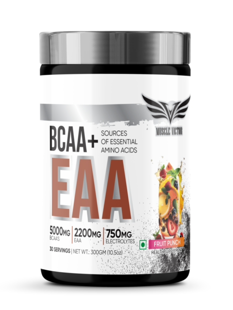 Bcaa + Eaa, Fruit Punch, 300gm