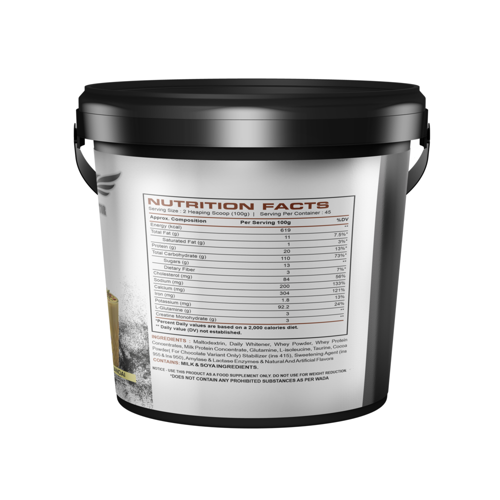 Hydro Gainz, Kesar Thandai 4.5kg Round - Image 3