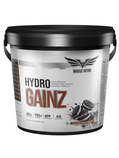 Hydro Gainz, Cookies & Cream 4.5kg Round